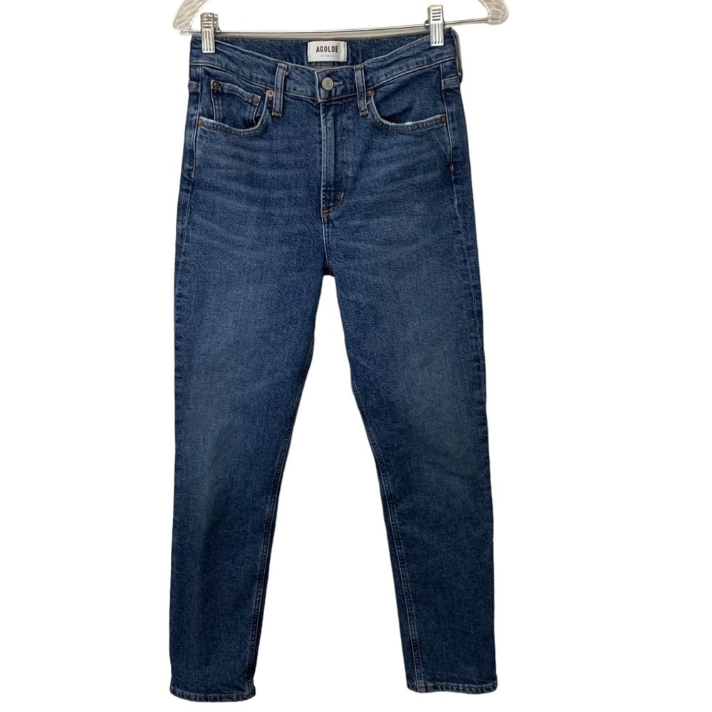 Agolde Merrel Mid Rise Straight Jeans - Picture 2 of 7